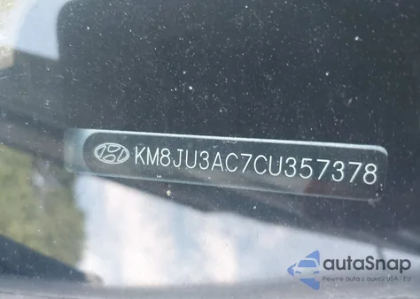 2012 Hyundai Tucson Limited из США, поврежденный, VIN KM8JU3AC7CU357378